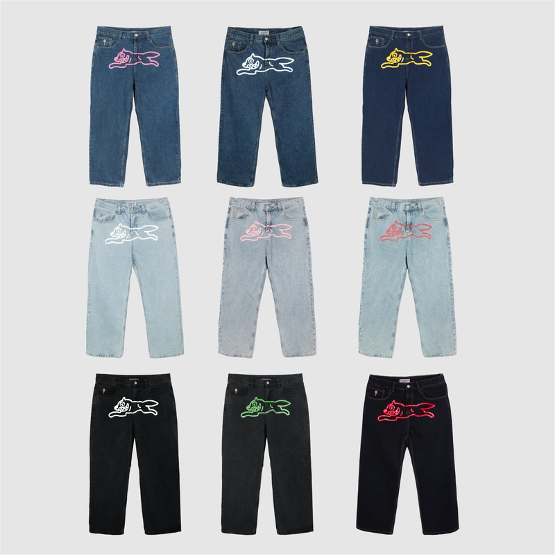 Clearance Sale Bbc Straight-Leg Baggy Jeans American Hip-Hop Cleanfit Masiwei Boxy Scimitar
