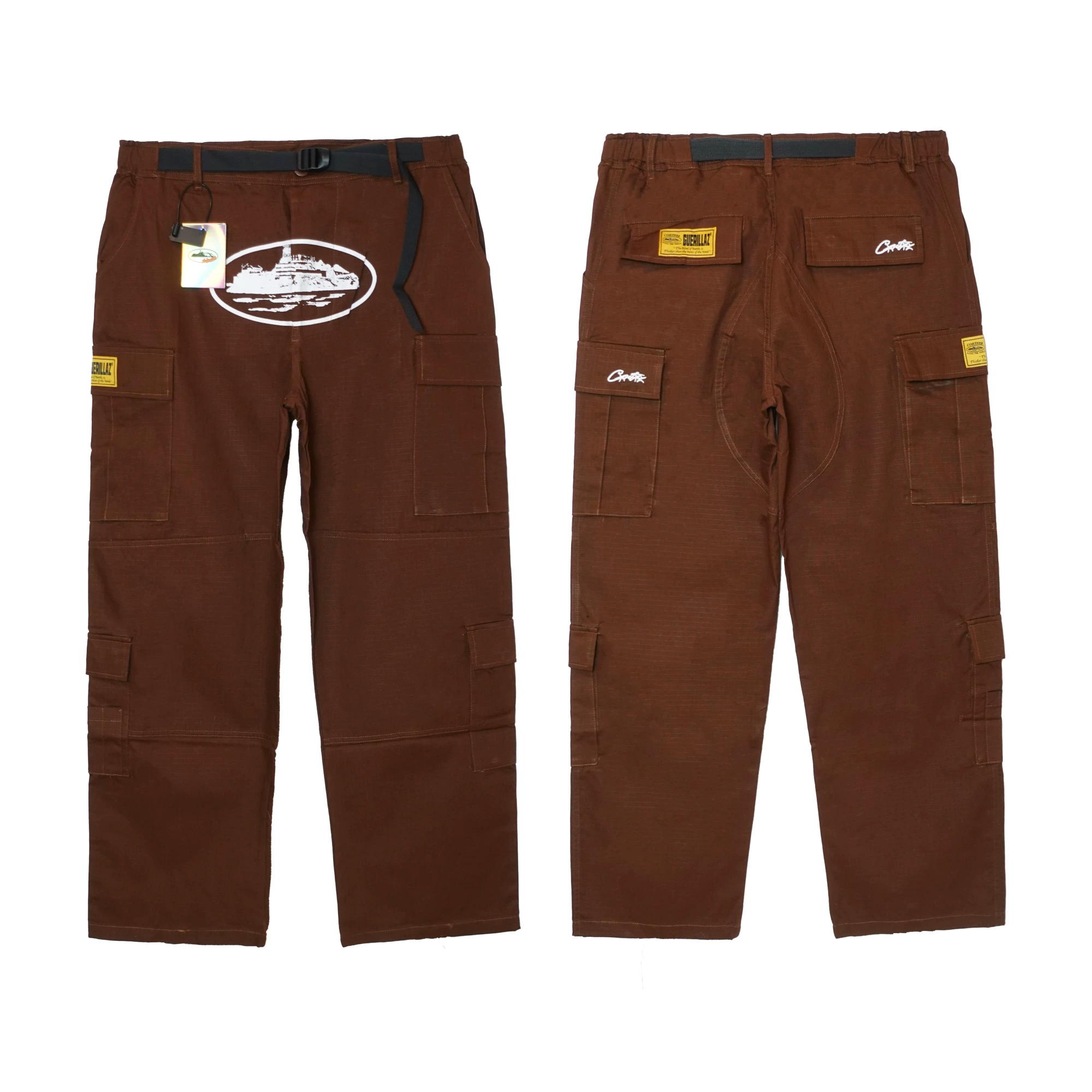 Spot CORTEIZ Hard Shell BAGGY Tooling Straight Pants CLEANFIT American VIBE Skateboard Hip Hop VIBE