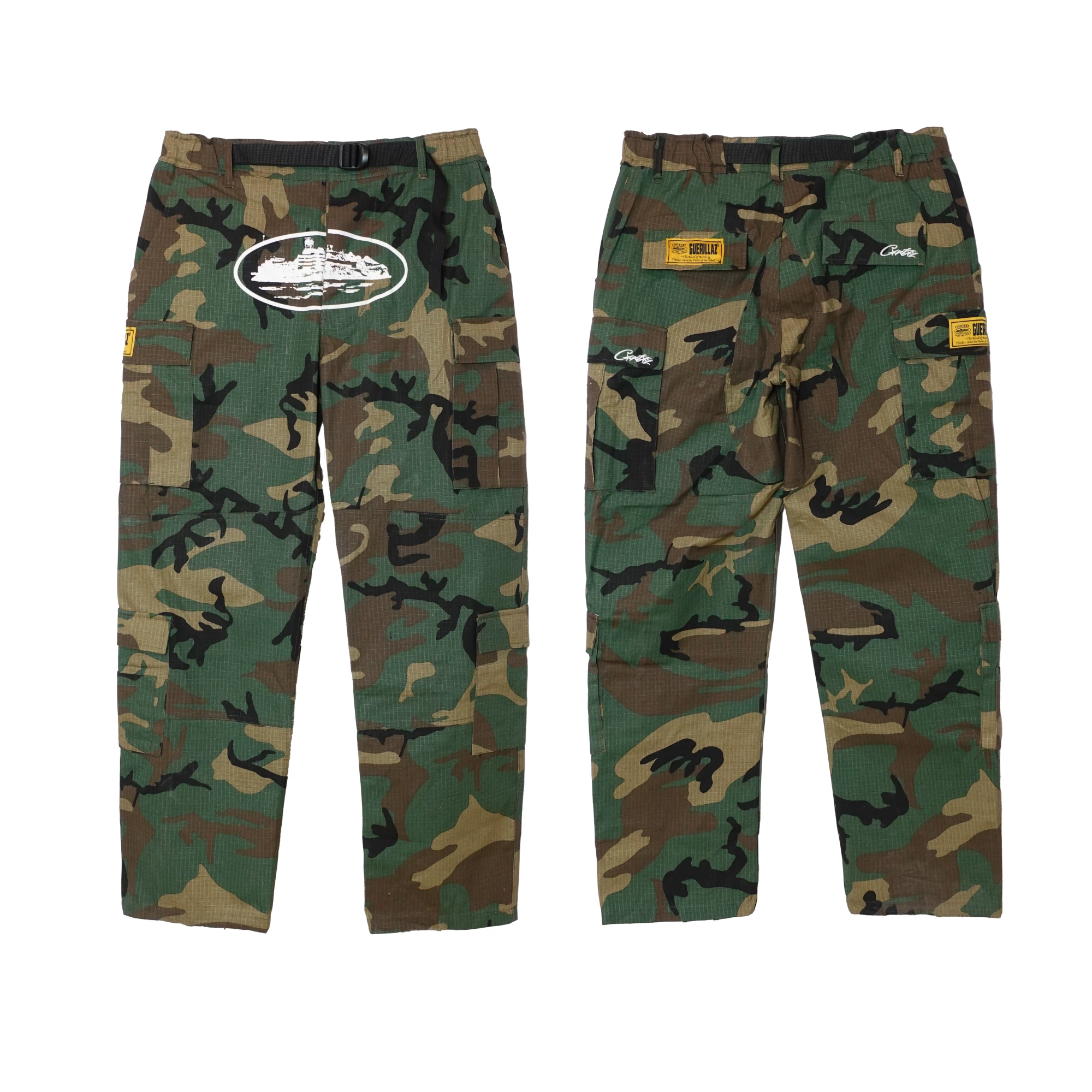 Spot CORTEIZ Hard Shell BAGGY Tooling Straight Pants CLEANFIT American VIBE Skateboard Hip Hop VIBE