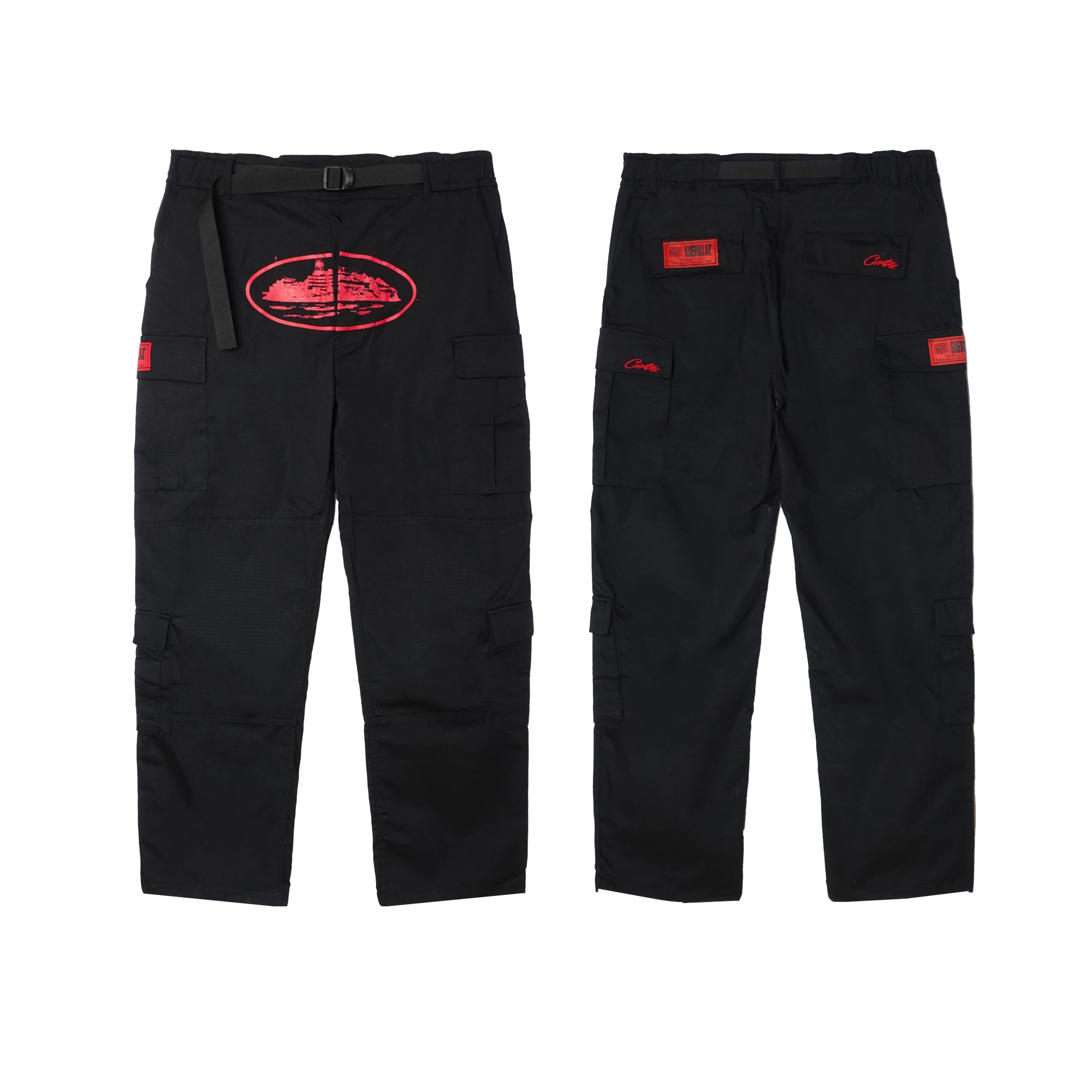 Spot CORTEIZ Hard Shell BAGGY Tooling Straight Pants CLEANFIT American VIBE Skateboard Hip Hop VIBE