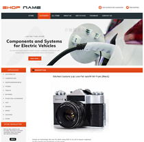 ebay product page design template Auto parts outdoor tools Product page template listing can change the color