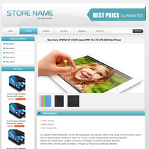 Dan Chi vision ebay listing Product description template Store template adapts to ebay mobile phone new policy