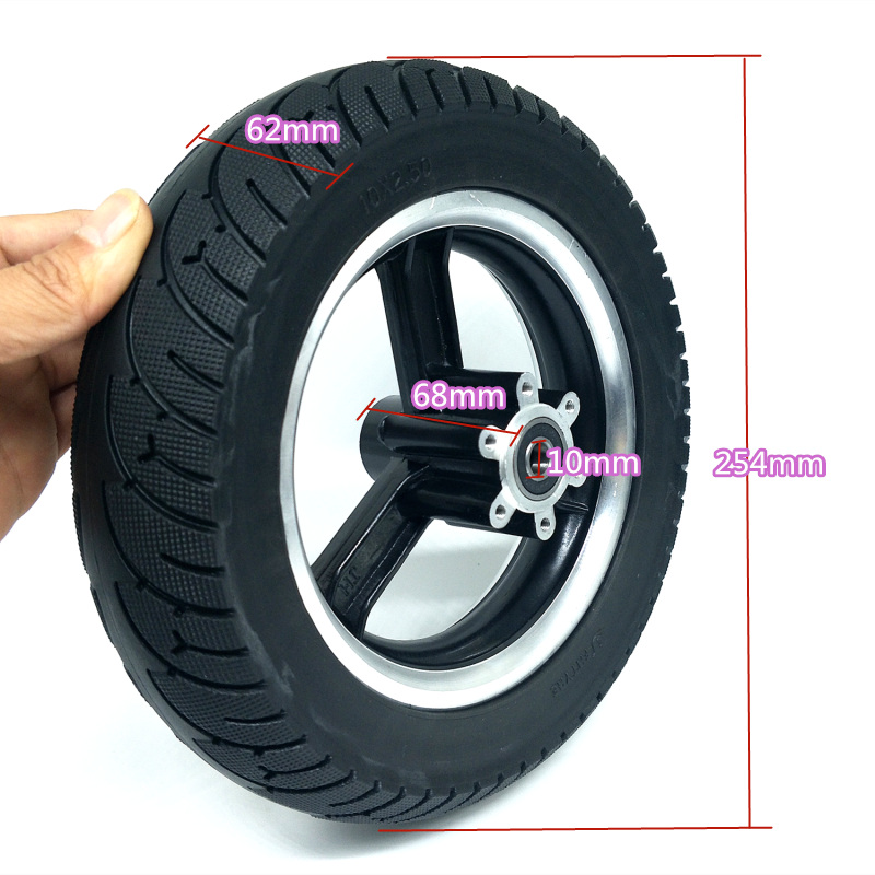 xe thăng bằng có tác dụng gì 10 inch xe tay ga điện cân bằng lốp xe ô tô 10 x 2 / 2,125 / 2,50 lốp bên trong và bên ngoài lốp rắn - Smart Scooter bánh xe thăng bằng