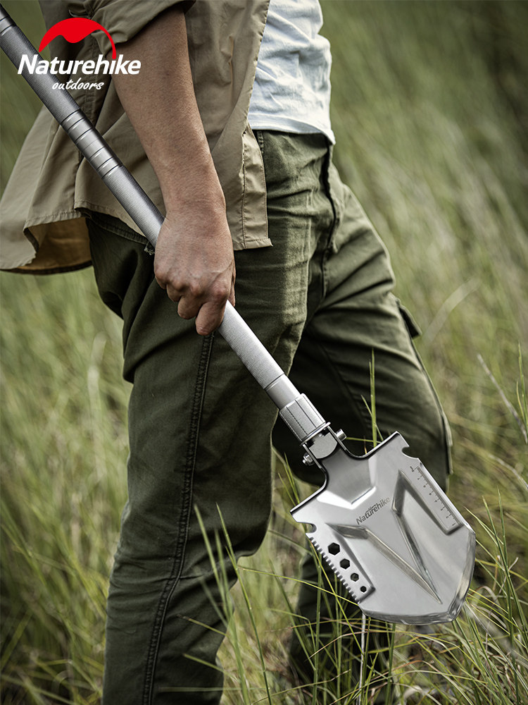 Naturehike Norwegian multi-functional outdoor engineer shovel field portable folding shovel shovel vehicle military shovel
