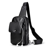 Мужская нагрудная сумка, трендовая сумка на одно плечо, в корейском стиле