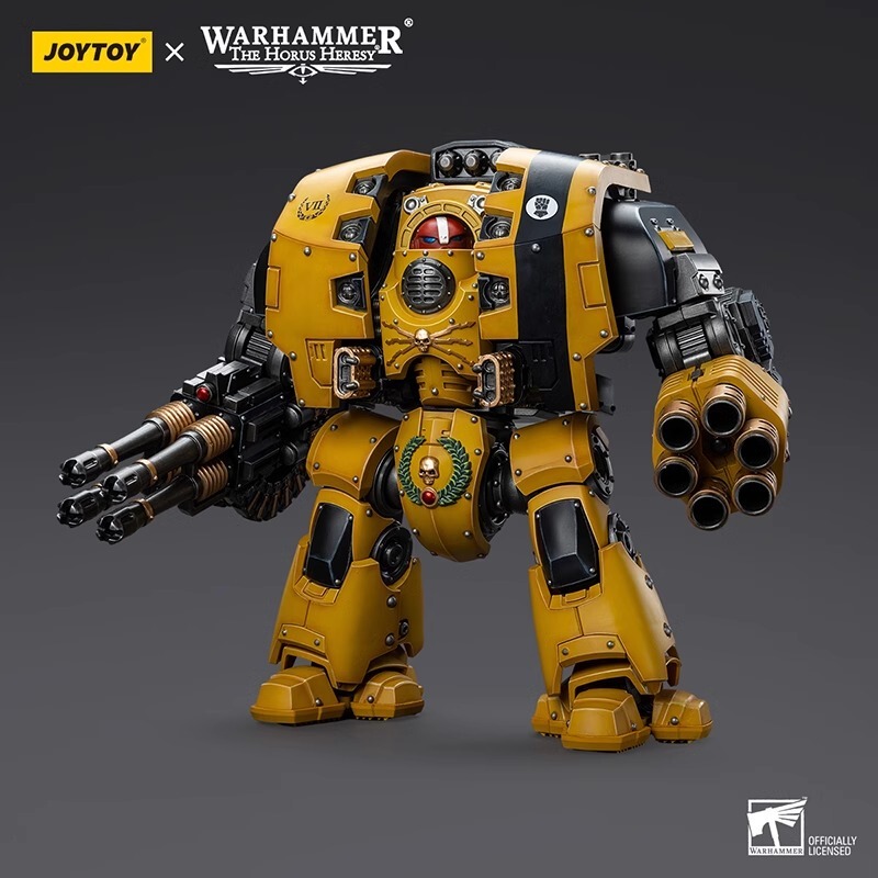 Joytoy Dark Source Warhammer Horus Empire's Fist Leviathan Disdainer Dreadnought Movable Model Toy Figure