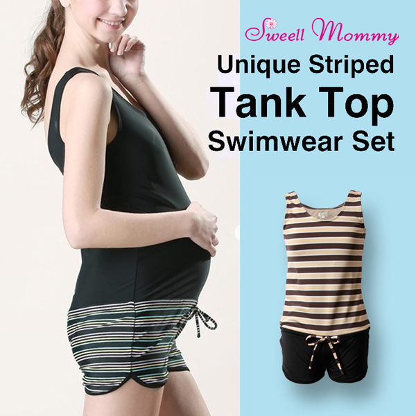 Maternity Swimsuit for Plus-Size Women, Tummy-Concealing, Slimming, Large Size, One-Piece, for Big Busts, 100kg Conservative Style Maternity Swimsuit for Plus-Size Women, Tummy-Concealing, Slimming, Large Size, One-Piece, for Big Busts, 100kg Conservative Style