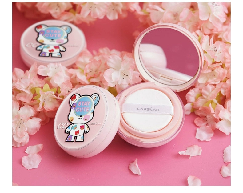 Kazi blue air cushion CC cream dưỡng ẩm che khuyết điểm làm sáng màu da trang điểm nude kéo dài BB cream nữ dạng lỏng nền đỏ đích thực