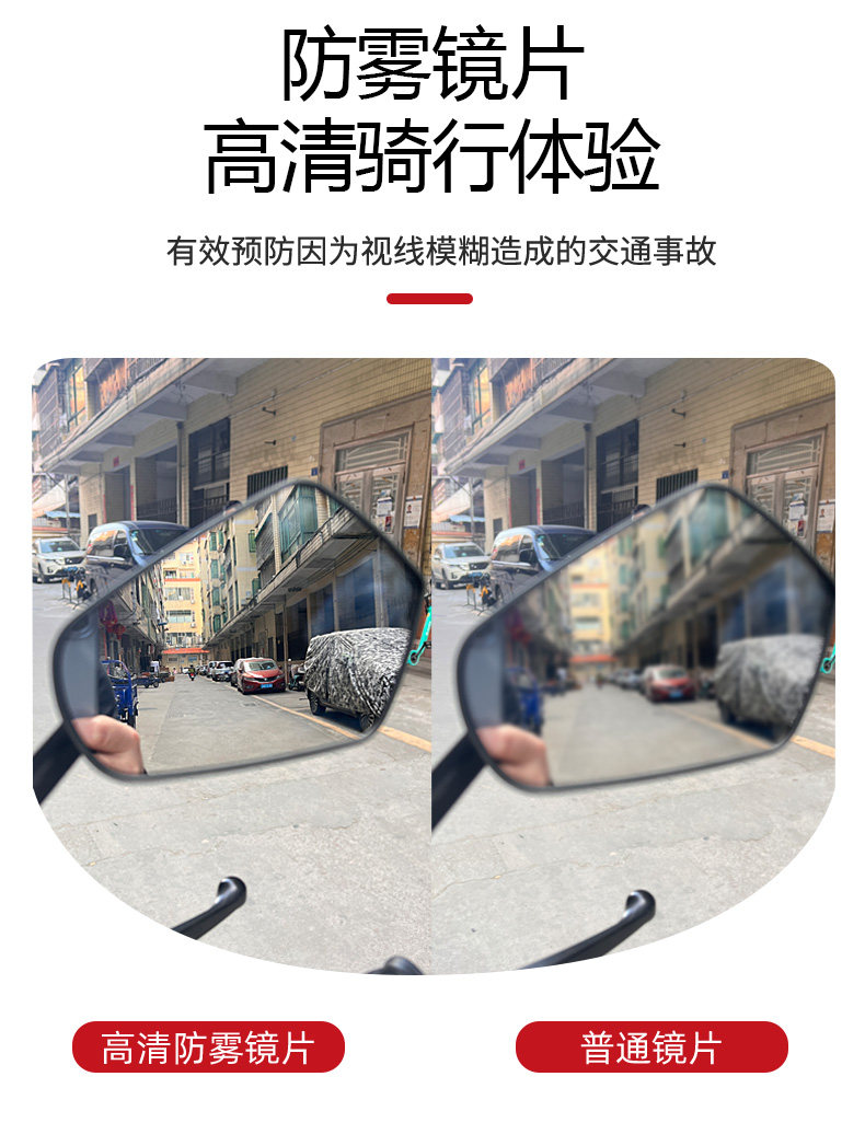 Suitable for Yadi de3 Far-reaching 009 Mavericks UQI No.9 MMAX/C90 Electric Vehicle Modified Large Vision Rearview Mirror