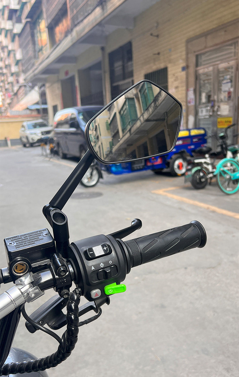 Suitable for Yadi de3 Far-reaching 009 Mavericks UQI No.9 MMAX/C90 Electric Vehicle Modified Large Vision Rearview Mirror
