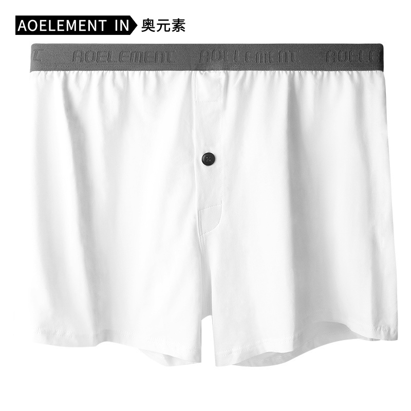 Men's Loose-Fitting Home Shorts, Summer Boxer Briefs, Thin Cotton Aro Pants, Large Size Boxer Briefs