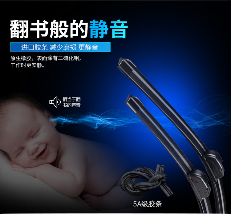 Cần gạt di chuyển Changan Yi CS35 Yue Xiang V3V5V7 Onofrio CX70 sao mới Ben Ben MINI gạt nước không xương - Gạt nước kiếng gat mua oto