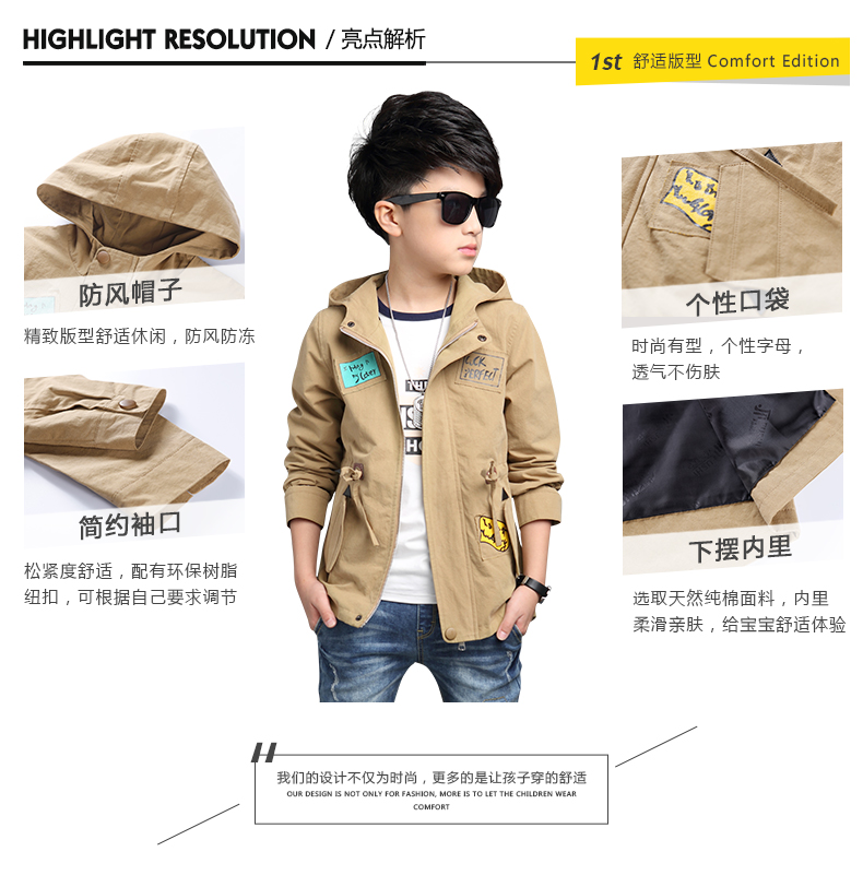Manteau pour garcon - Ref 2163042 Image 9