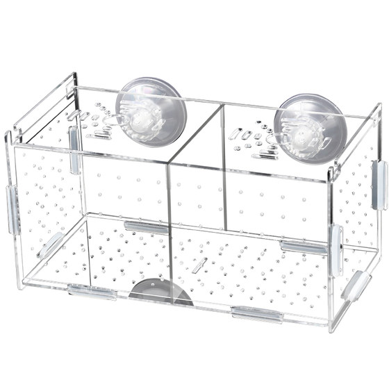 yee guppy breeding box hatching box acrylic fish tank isolation box spawning fish egg breeding box small fish delivery room