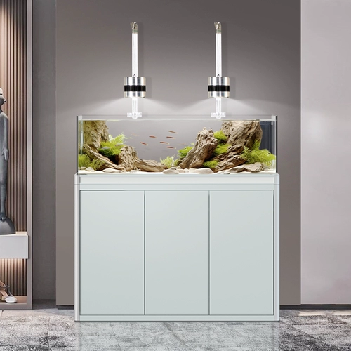 yee Руковая рыба-танк гостиная 2025 Новый ультра-белый стеклянный домашний домашний домохозяйство маленькое дно фильтр золотоисканный танк дно фильтр ландшафтный бак