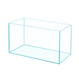 yee Рыба -аквариум экологический настольный ландшафтный дизайн Дом Золотой Кристалл Ультра -белый аквариум Стекло Большое и средняя гостиная рыбная ручья цилиндр