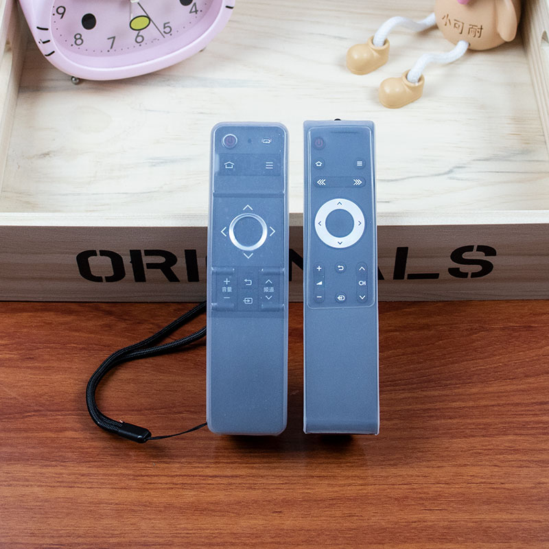 Sharp TV remote control sleeve transparent high-definition silicone remote control board protective protective anti-fall and waterproof cover