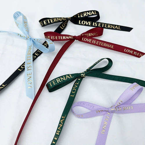 Лента на день Святого Валентина, упаковка с розой в составе, английский, подарок на день рождения