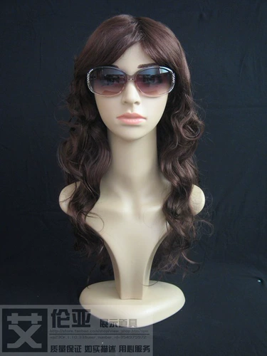 Реалистичный манекен головы из ПВХ, шарф, платок, парик, стенд, медицинская маска