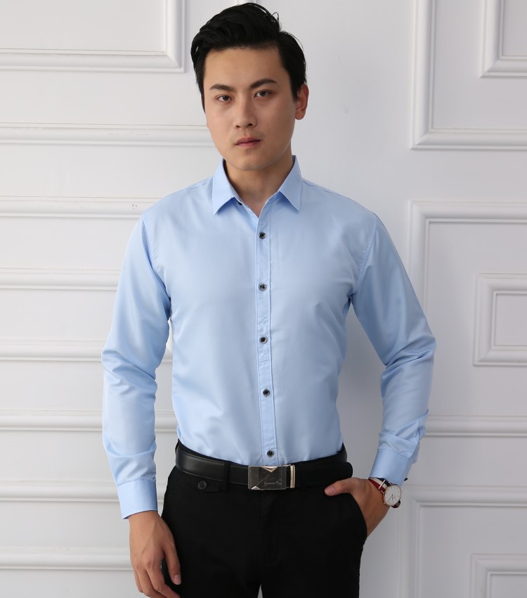 Của nam giới dài tay áo chú rể phù rể anh em nhóm wedding dress shirt quần áo sinh viên hiệu suất lớp dịch vụ kinh doanh áo sơ mi