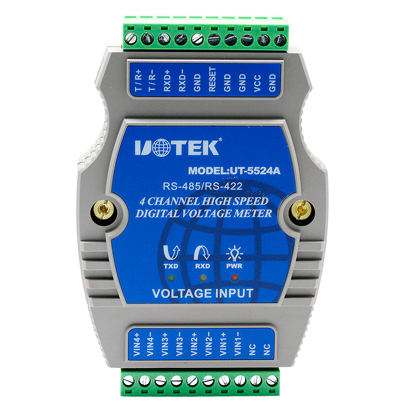 Utai UT-5524A 485 remote meter reading 4 channel DC industrial grade high precision digital voltage mining set table