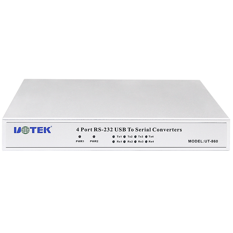 Utai UT-860 USB transfer 232 hub USB transfer RS232 four serial port converter Industry Level Standard