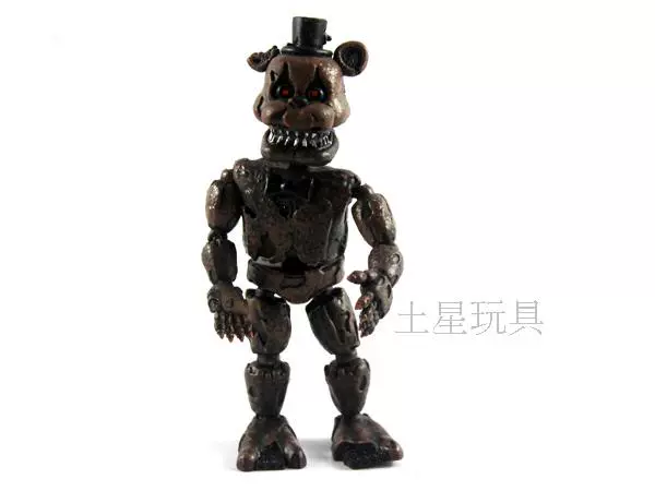 Trò chơi hậu cung năm đêm của gấu Teddy xung quanh lắp ráp thủ công có thể là đồ chơi búp bê di chuyển dạ quang sáu bộ - Game Nhân vật liên quan