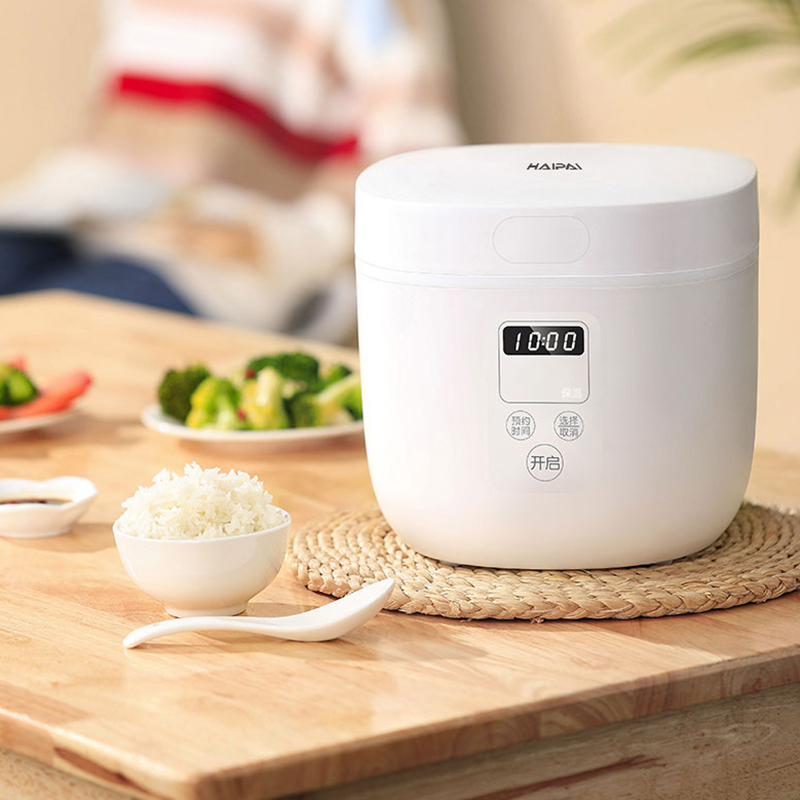 Sea Card Mini Electronic Pan Smart Millet Wind Type Home Multifunction 2L Liter Steam Electric Pan 1-3 People Appointment Timing