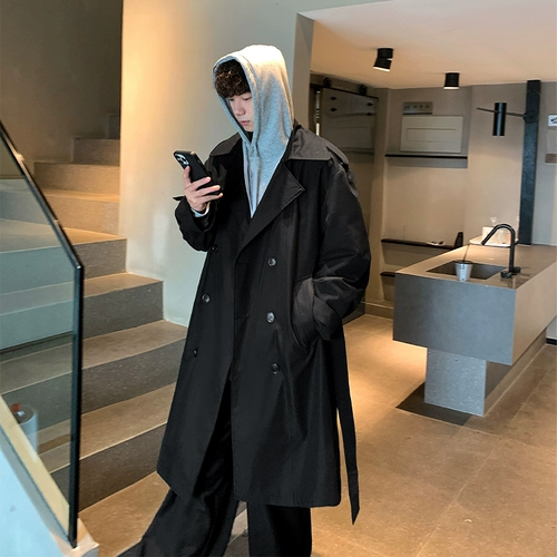 Летний плащ, куртка для отдыха, длина миди, увеличенная толщина, оверсайз