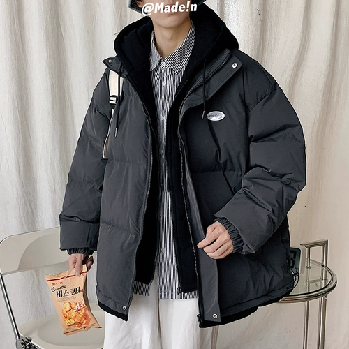 Демисезонный пуховик с пухом, комплект, куртка, увеличенная толщина