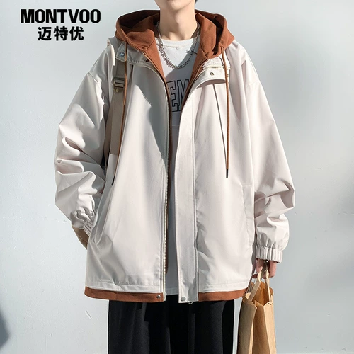 Комплект, осенняя куртка, стеганый плащ с зарядкой, подходит для подростков, увеличенная толщина