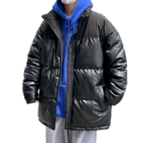 Полиуретановая демисезонная куртка, утепленный пуховик с пухом