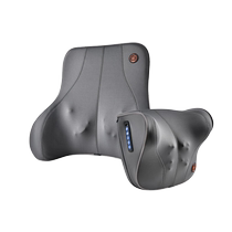 Car massage lumbar headrest office electric massage backrest cushion pillow flat neck massager