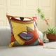 Nam Cực đệm thêu phong cách dân tộc gối cá nhân xe vải gối vuông gối sofa giường tựa lưng gối gối mền 2in1