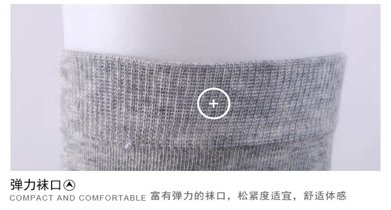 Vớ vớ nam vớ 7026 trong ống tre bằng sợi than cotton vớ nam vớ mềm và thoải mái đích thực bít tất