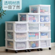 Утолщенный прозрачный пластиковый ящик