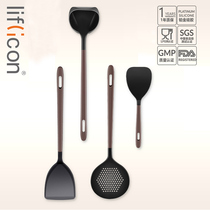 liflicon silicone shovel cooking shovel high temperature spatula household missing soup spoon non-stick pot special kitchenware set