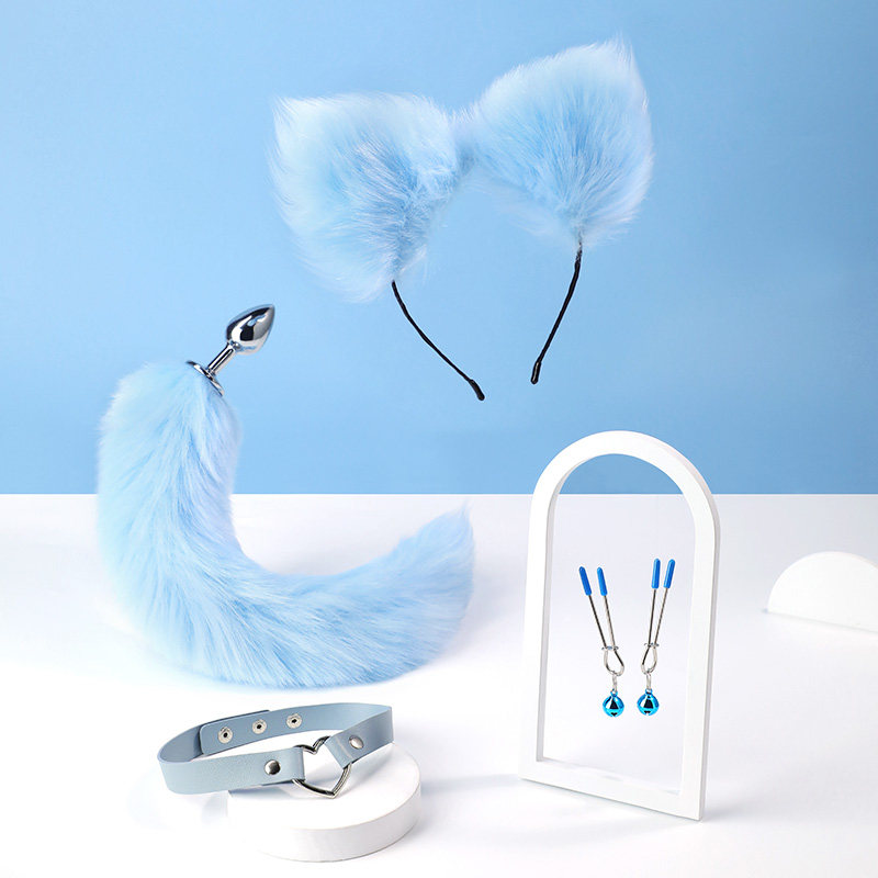 Kit de Plug Anal Blue Fox detail 2