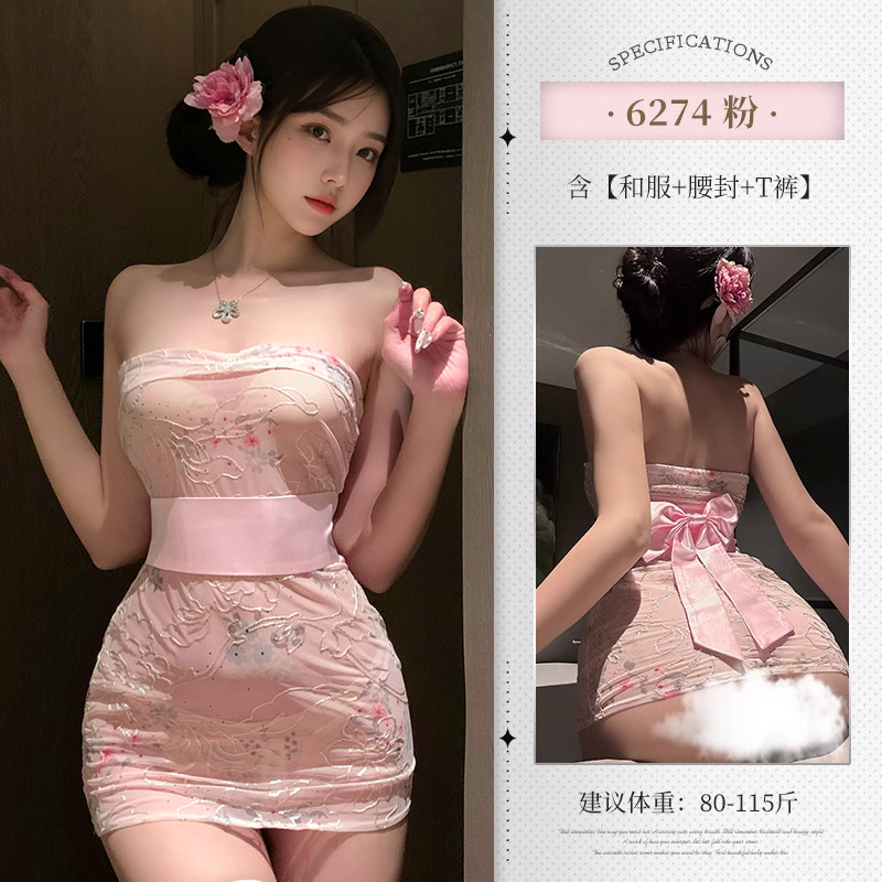Modern Japanese Peekaboo Lingerie detail 7