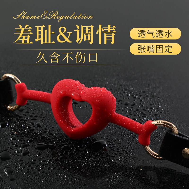 MizzZee Heart Gag Ball