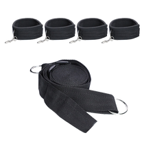 Riddle Spice Spice Accessories Sm Handcuffs Bracelet Bondage Rope Bed Shackles Flirting Props For One Straight Leg Strap Sexy