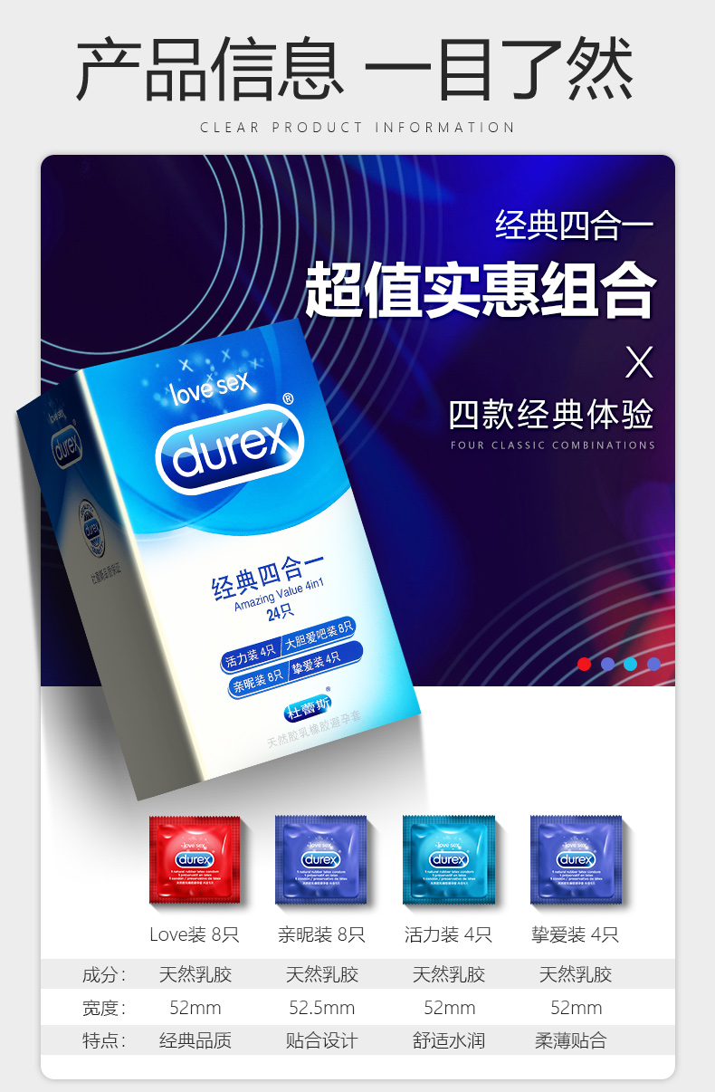 Durex 杜蕾斯 活力装 避孕套 19只 券后30元包邮 买手党-买手聚集的地方