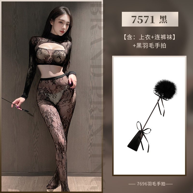 Feimu Sheer Body Stocking detail 7
