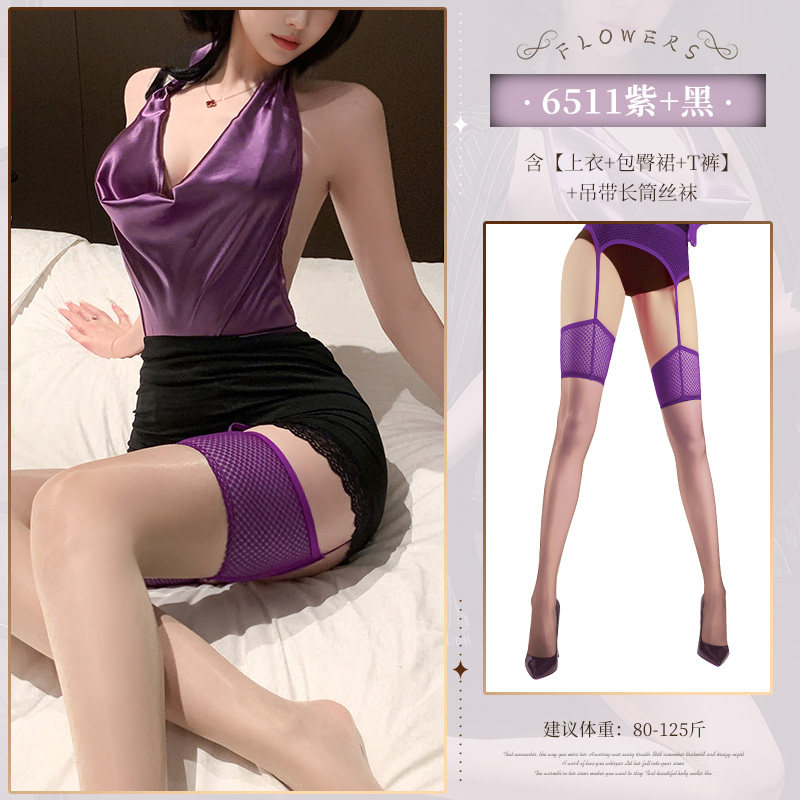 Sexy Office Secretary Lingerie Set detail 7