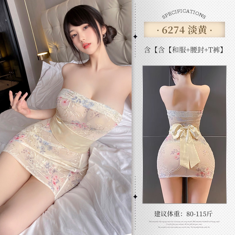 Modern Japanese Peekaboo Lingerie detail 6