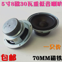 5 inch 8 Euro 30 watt subwoofer full-frequency subwoofer horn HiFi car horn speaker