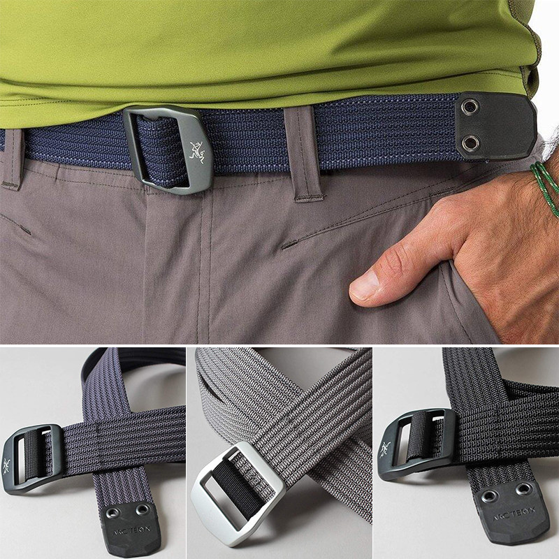 Arcteryx Ancestor bird Conveyor Belt male and female metal buckle nylon fabric belt new 17381