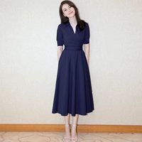 Летняя одежда, вечернее платье, городской стиль, V-образный вырез, яркий броский стиль, по фигуре