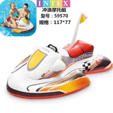 Водная надувная желтая утка, акула, водный плавательный круг, игрушка, единорог