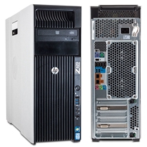  HP hp z620 graphics workstation dual 20-core 40-thread E5-2680v2 professional rendering host